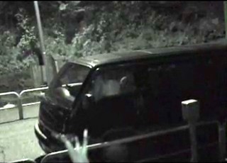 【 盗撮動画 】路上パーキングに駐車してカーセックスする素人バカップルを赤外線盗撮したったｗｗｗｗｗ