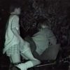 【 隠撮動画 】夜中の公園ベンチで青姦SEXして乱れてる学生カップルを赤外線カメラで覗き見ｗｗｗ