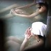 【風呂盗撮動画】山奥の露天風呂で張りのあるおわん型巨乳の美女お姉さん達を見つけたｗｗｗ